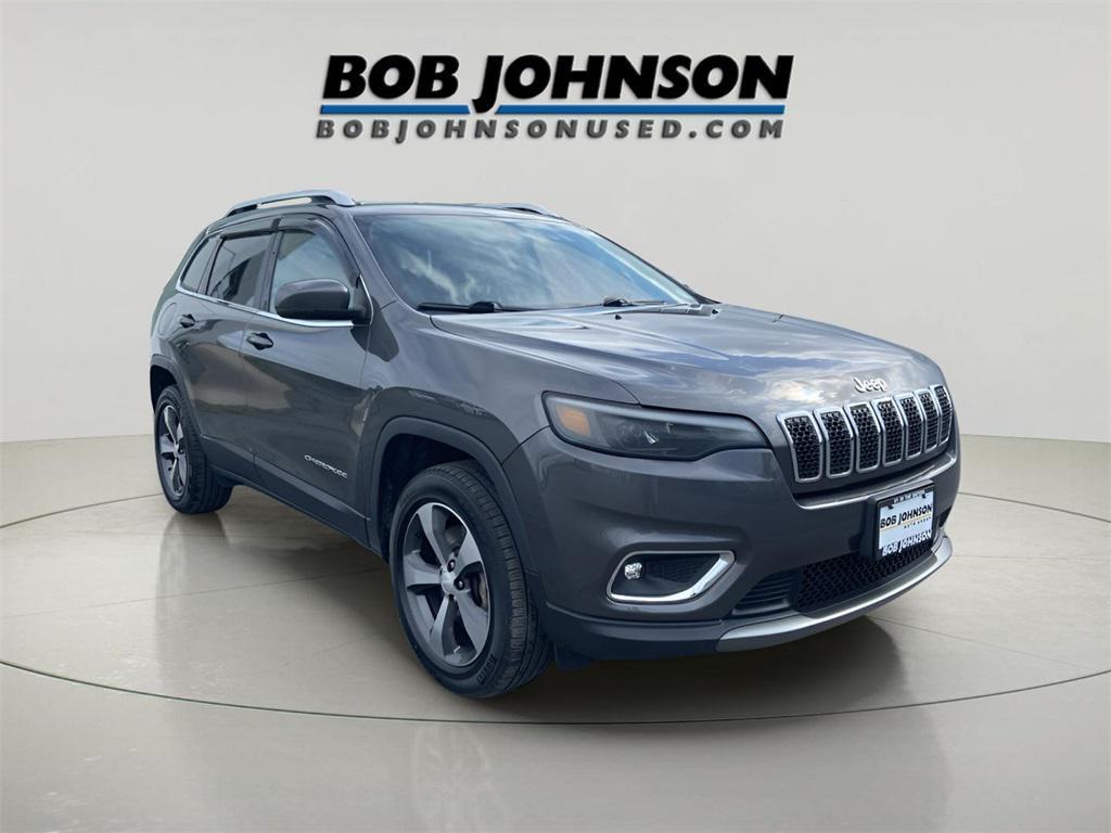 used 2019 Jeep Cherokee car, priced at $17,465