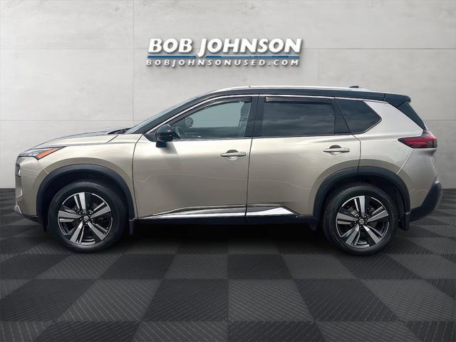 used 2021 Nissan Rogue car, priced at $24,642