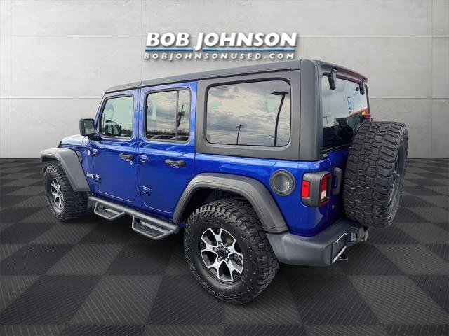 used 2019 Jeep Wrangler Unlimited car, priced at $22,599