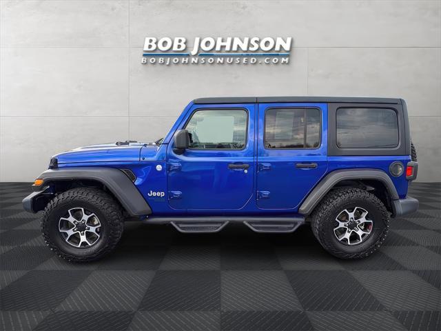 used 2019 Jeep Wrangler Unlimited car, priced at $22,599
