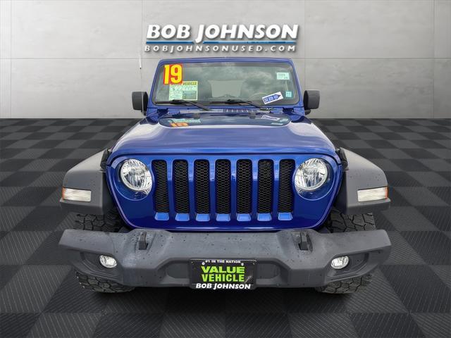 used 2019 Jeep Wrangler Unlimited car, priced at $22,599
