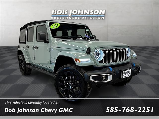 used 2024 Jeep Wrangler 4xe car, priced at $40,614