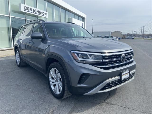 used 2021 Volkswagen Atlas car, priced at $24,207