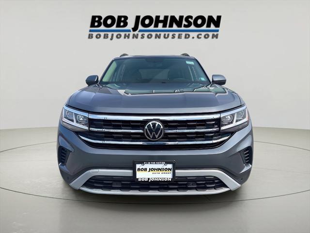 used 2021 Volkswagen Atlas car, priced at $22,777