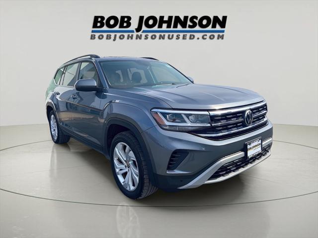 used 2021 Volkswagen Atlas car, priced at $23,669