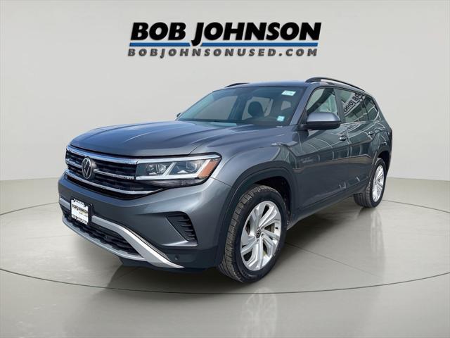 used 2021 Volkswagen Atlas car, priced at $22,777