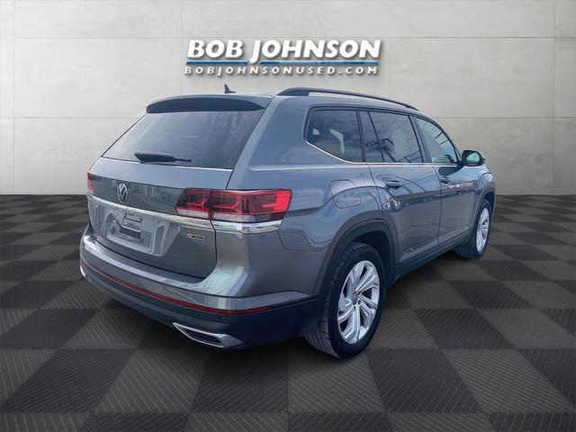 used 2021 Volkswagen Atlas car, priced at $24,204