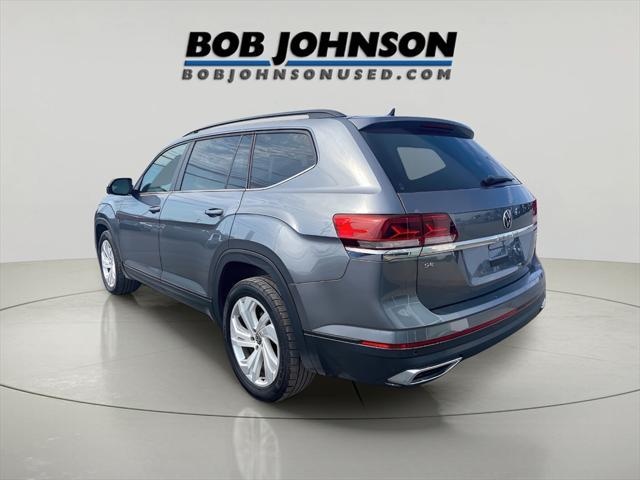 used 2021 Volkswagen Atlas car, priced at $22,777