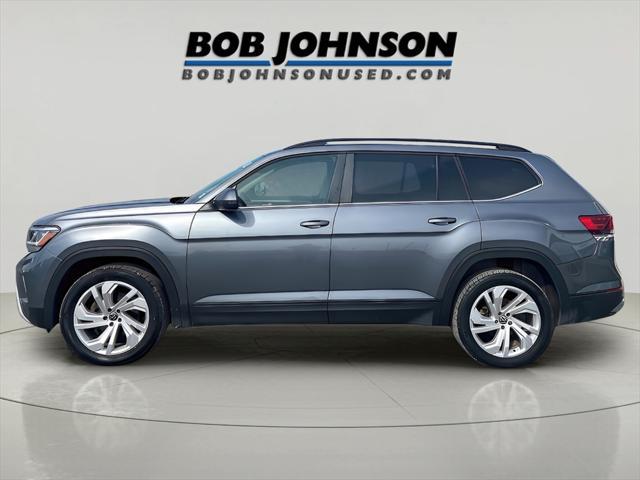 used 2021 Volkswagen Atlas car, priced at $22,777