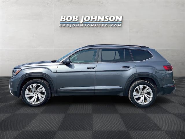 used 2021 Volkswagen Atlas car, priced at $24,204