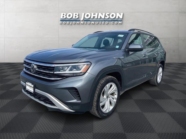 used 2021 Volkswagen Atlas car, priced at $24,204