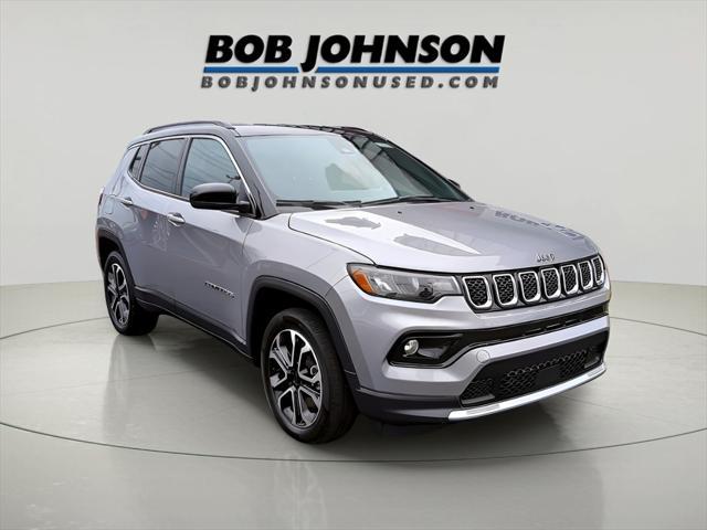 used 2023 Jeep Compass car, priced at $23,070