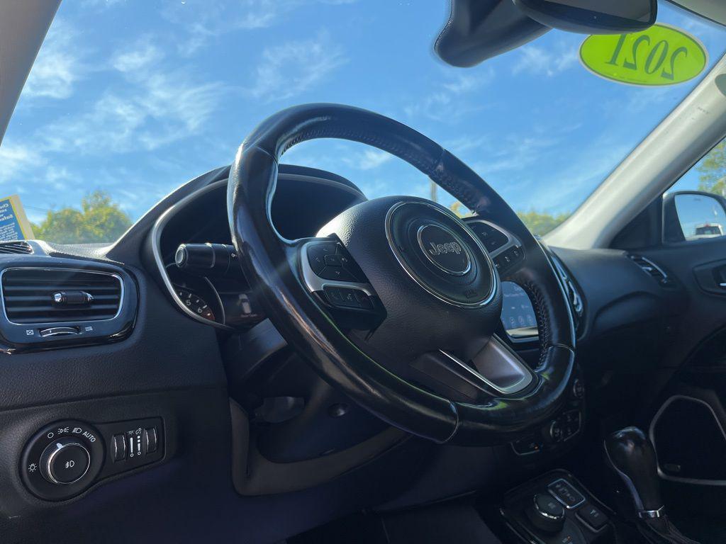 used 2021 Jeep Compass car, priced at $21,599