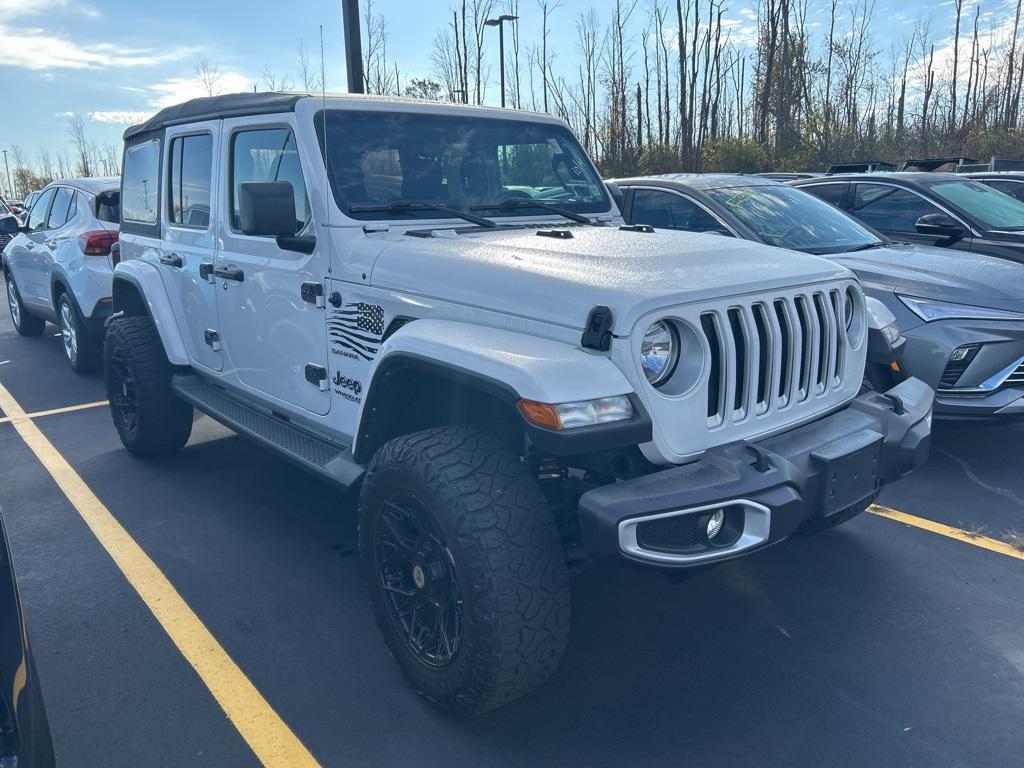 used 2022 Jeep Wrangler Unlimited car, priced at $28,971