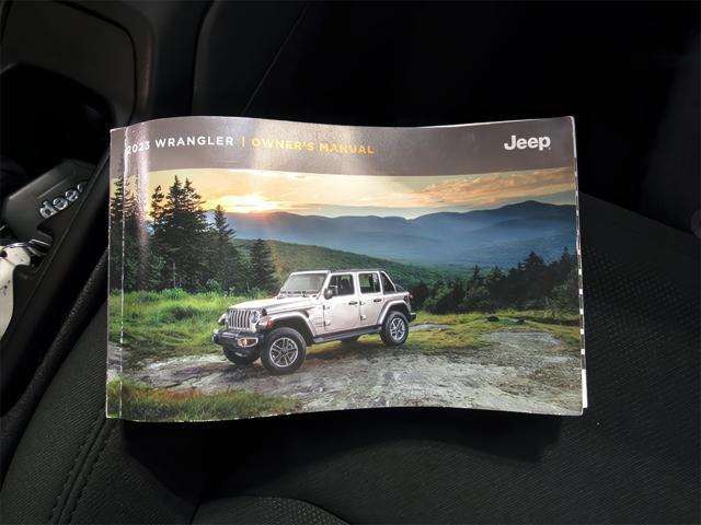 used 2023 Jeep Wrangler car, priced at $34,000