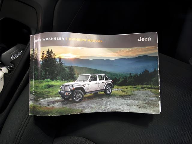 used 2023 Jeep Wrangler car, priced at $33,000