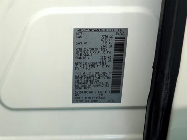 used 2022 Nissan Pathfinder car, priced at $34,923