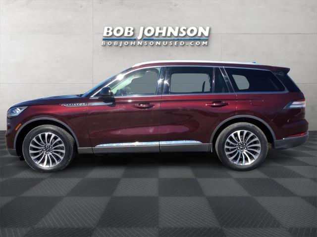 used 2021 Lincoln Aviator car, priced at $39,409