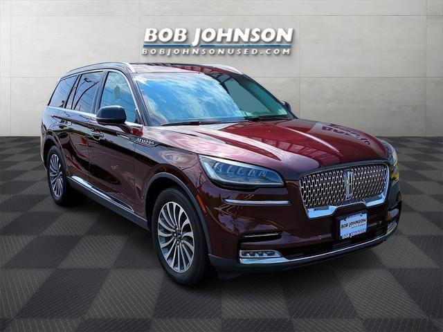 used 2021 Lincoln Aviator car, priced at $39,495