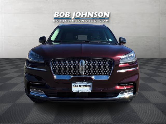 used 2021 Lincoln Aviator car, priced at $39,409