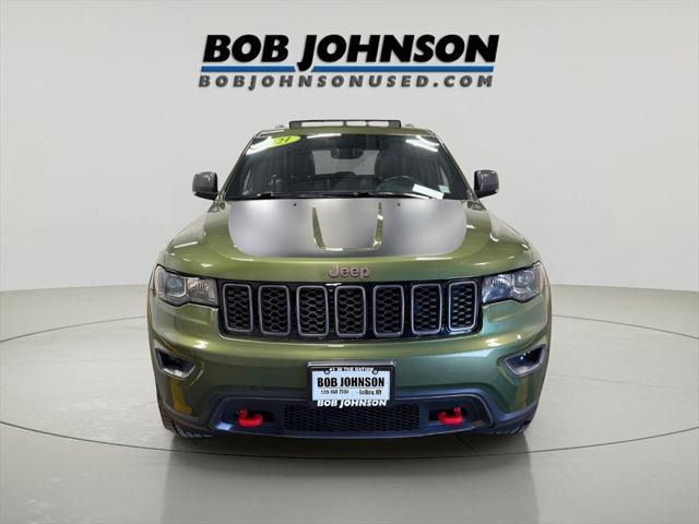 used 2021 Jeep Grand Cherokee car, priced at $28,500