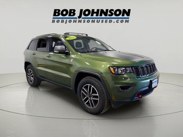 used 2021 Jeep Grand Cherokee car, priced at $28,500