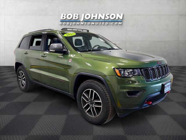 used 2021 Jeep Grand Cherokee car, priced at $29,446