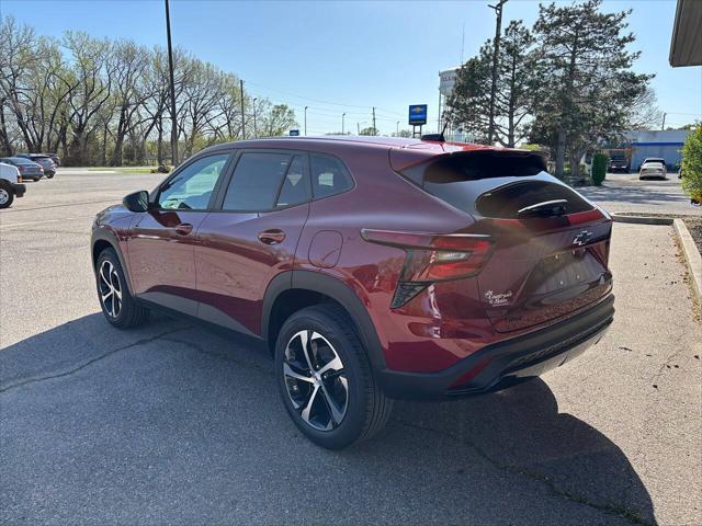 new 2025 Chevrolet Trax car, priced at $24,590
