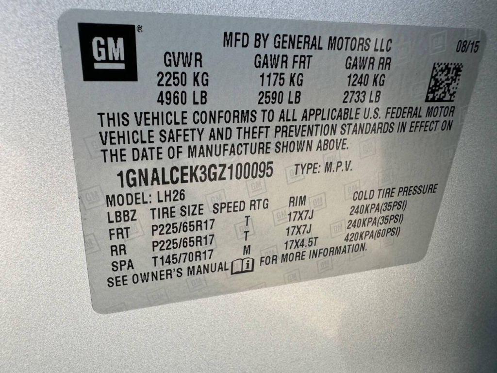 used 2016 Chevrolet Equinox car, priced at $8,495