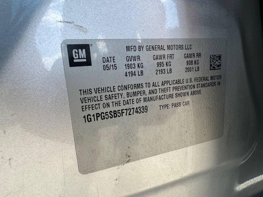 used 2015 Chevrolet Cruze car, priced at $7,995