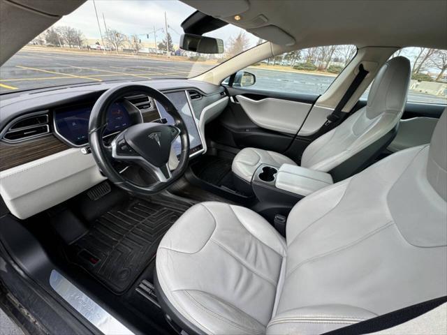 used 2015 Tesla Model S car, priced at $11,995