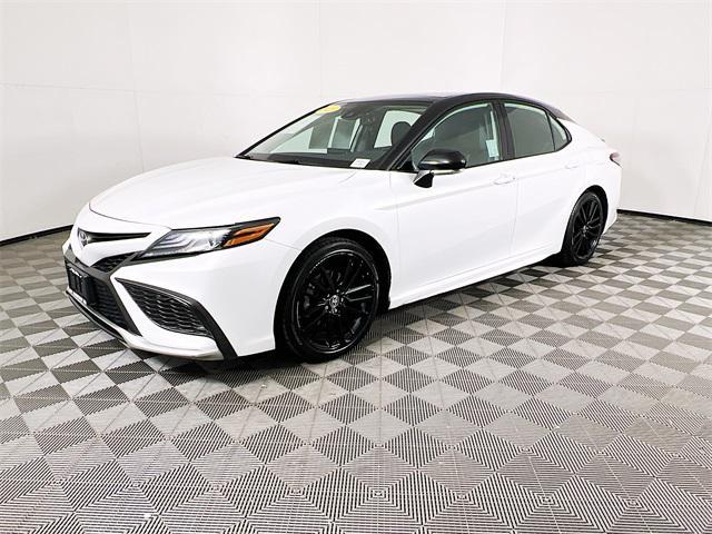 used 2021 Toyota Camry car, priced at $29,900