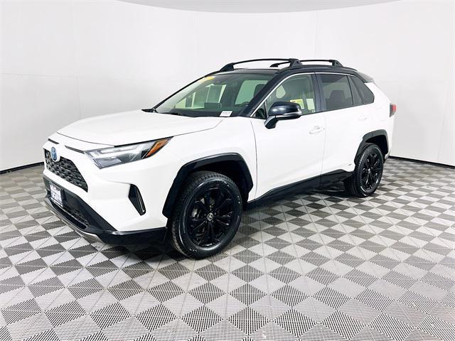 used 2022 Toyota RAV4 Hybrid car, priced at $41,800