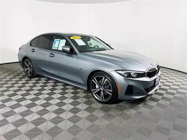 used 2023 BMW 330e car, priced at $37,500