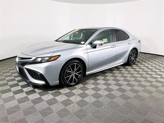 used 2021 Toyota Camry car, priced at $27,900