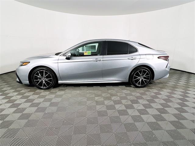 used 2021 Toyota Camry car, priced at $27,900