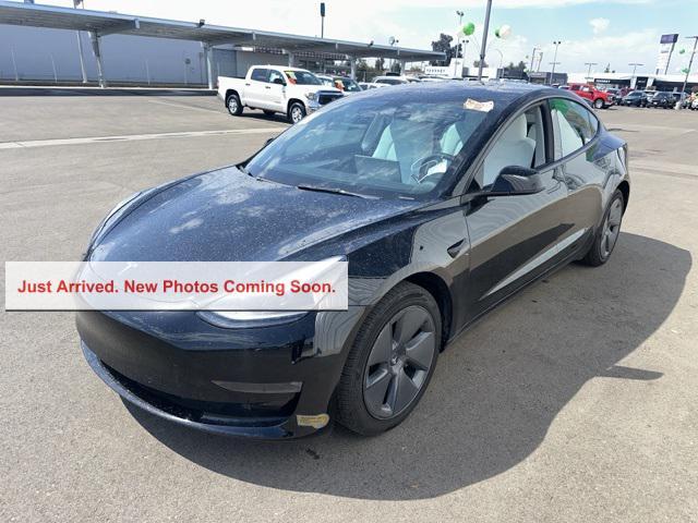 used 2022 Tesla Model 3 car, priced at $32,400