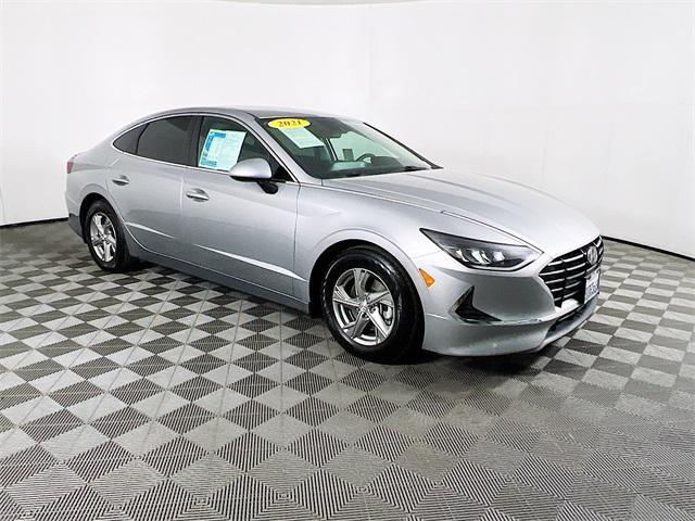 used 2021 Hyundai Sonata car, priced at $20,900