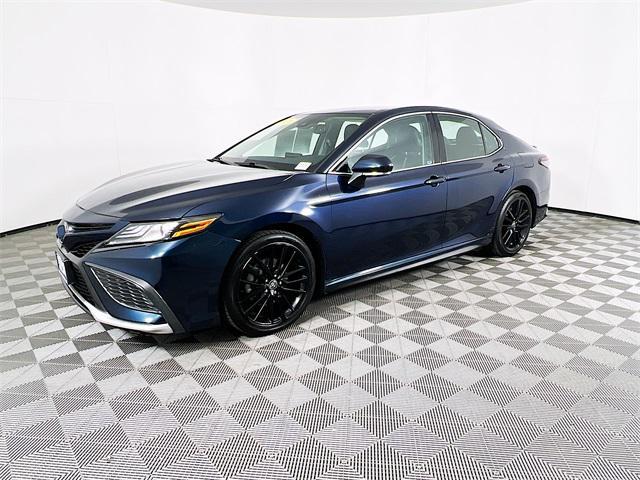 used 2021 Toyota Camry car, priced at $28,900