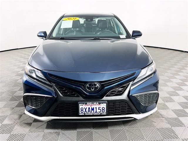 used 2021 Toyota Camry car, priced at $28,900