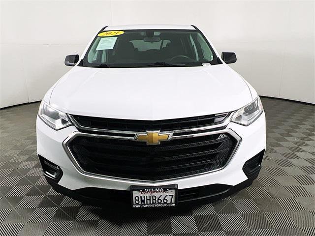 used 2021 Chevrolet Traverse car, priced at $26,900