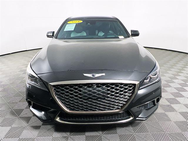 used 2018 Genesis G80 car, priced at $25,500