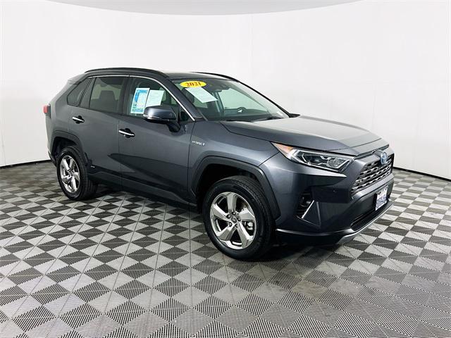 used 2021 Toyota RAV4 Hybrid car, priced at $33,900