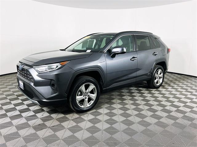 used 2021 Toyota RAV4 Hybrid car, priced at $33,900