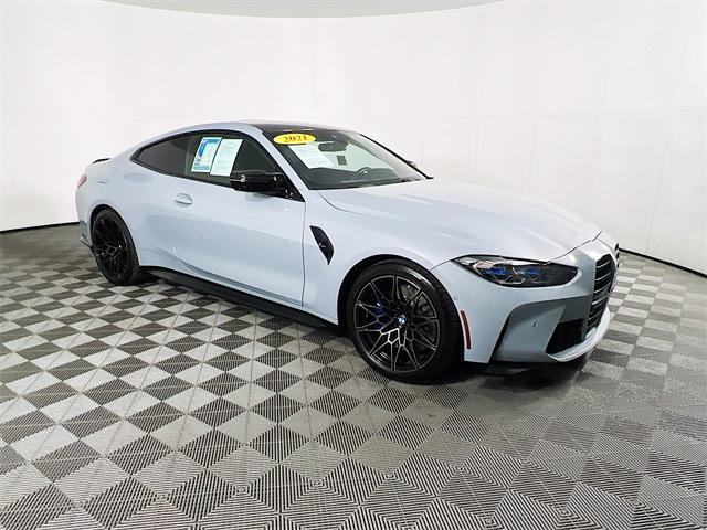 used 2021 BMW M4 car, priced at $65,900