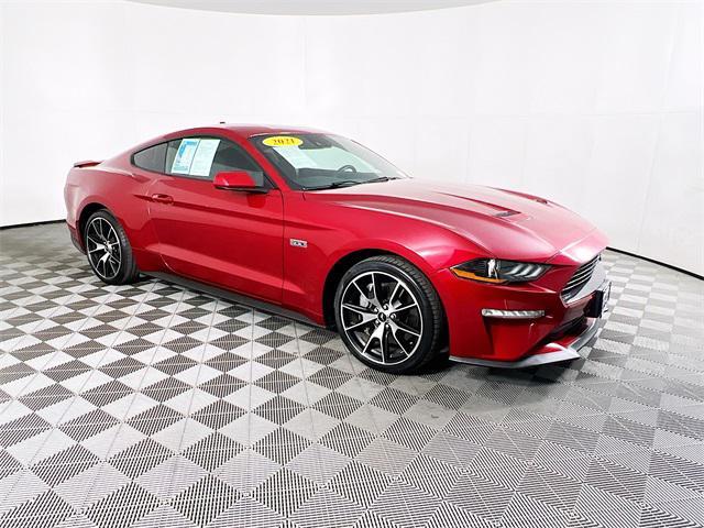 used 2021 Ford Mustang car, priced at $26,900