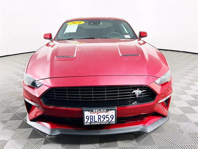 used 2021 Ford Mustang car, priced at $26,900