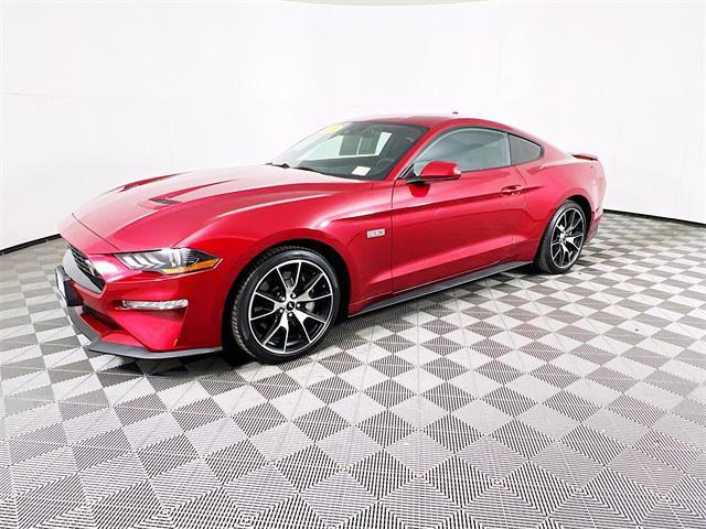 used 2021 Ford Mustang car, priced at $26,900