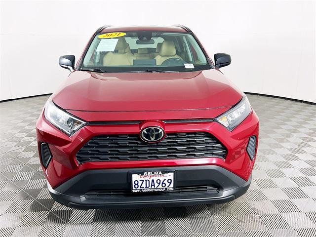 used 2021 Toyota RAV4 car, priced at $24,600