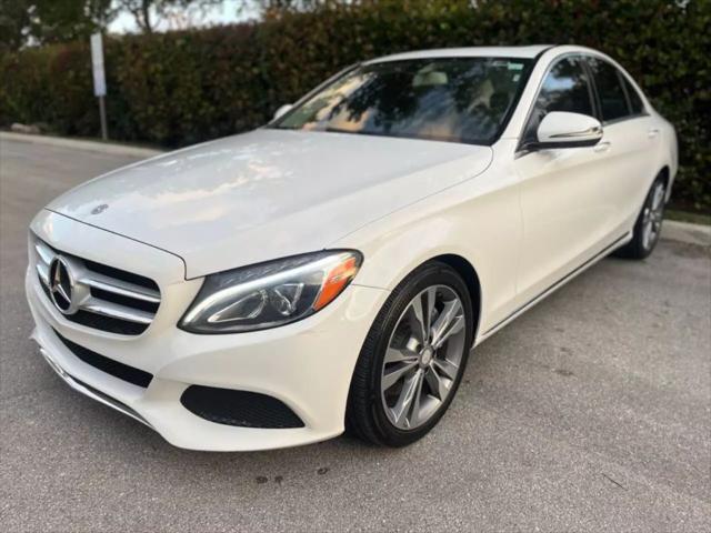 used 2018 Mercedes-Benz C-Class car, priced at $14,500